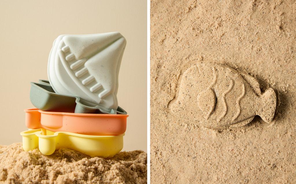 PACK MOLDES PLAYA INFANTILES (PACK DE 4)