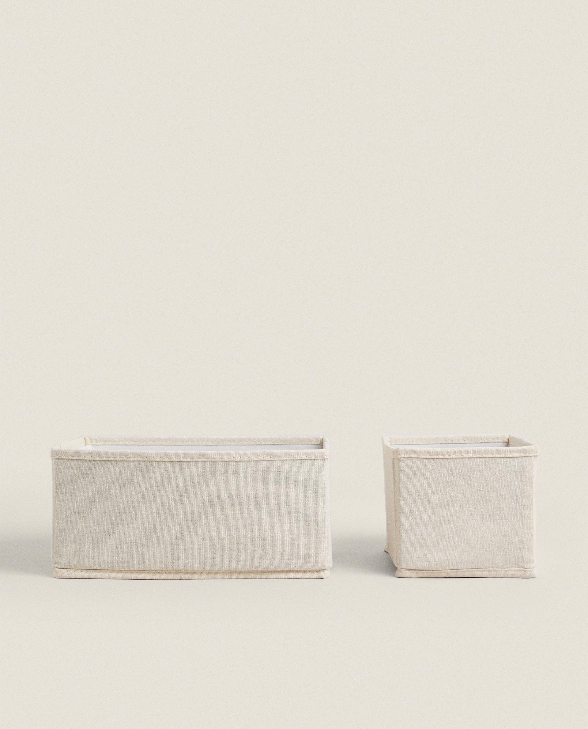 FOLDABLE STORAGE BOX WITH LID | Zara Home United States of