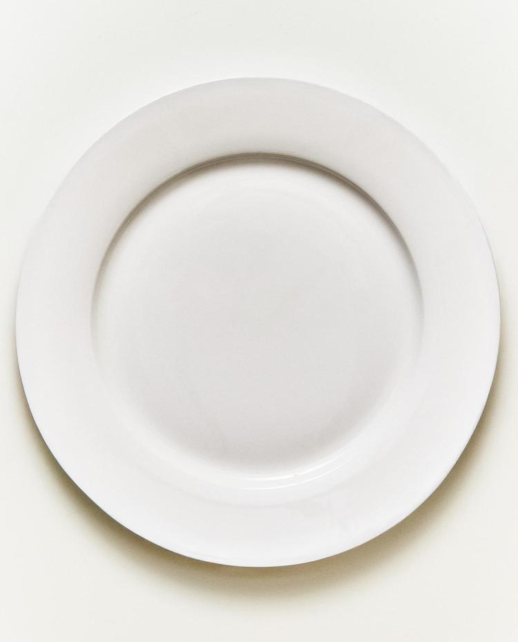 PIATTO PIANO BONE CHINA