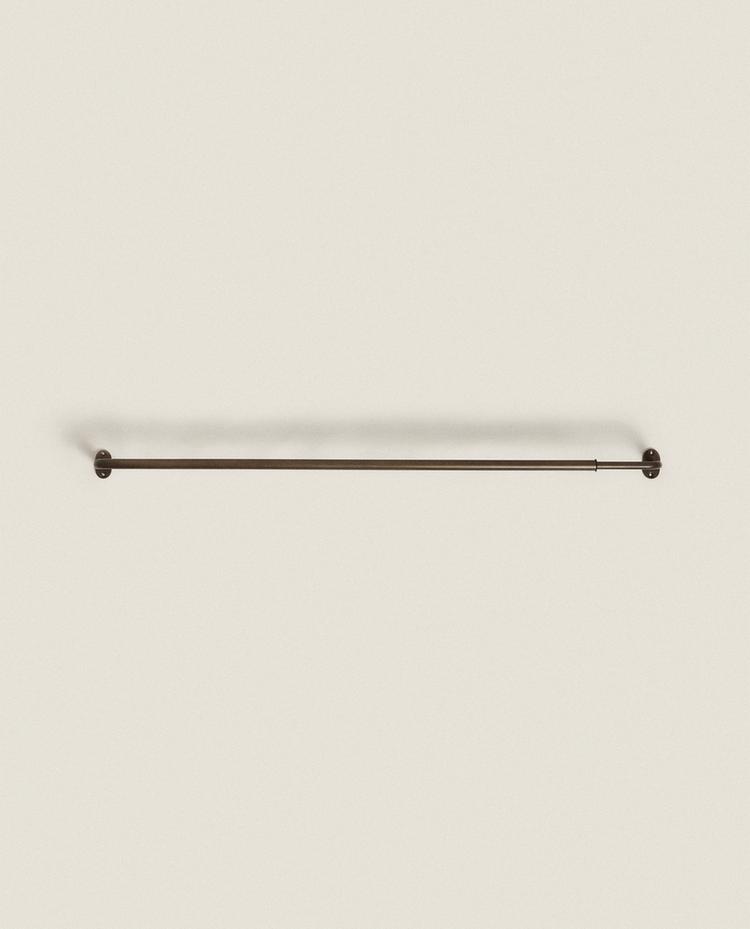 EXTENDIBLE METALLIC CURTAIN POLE
