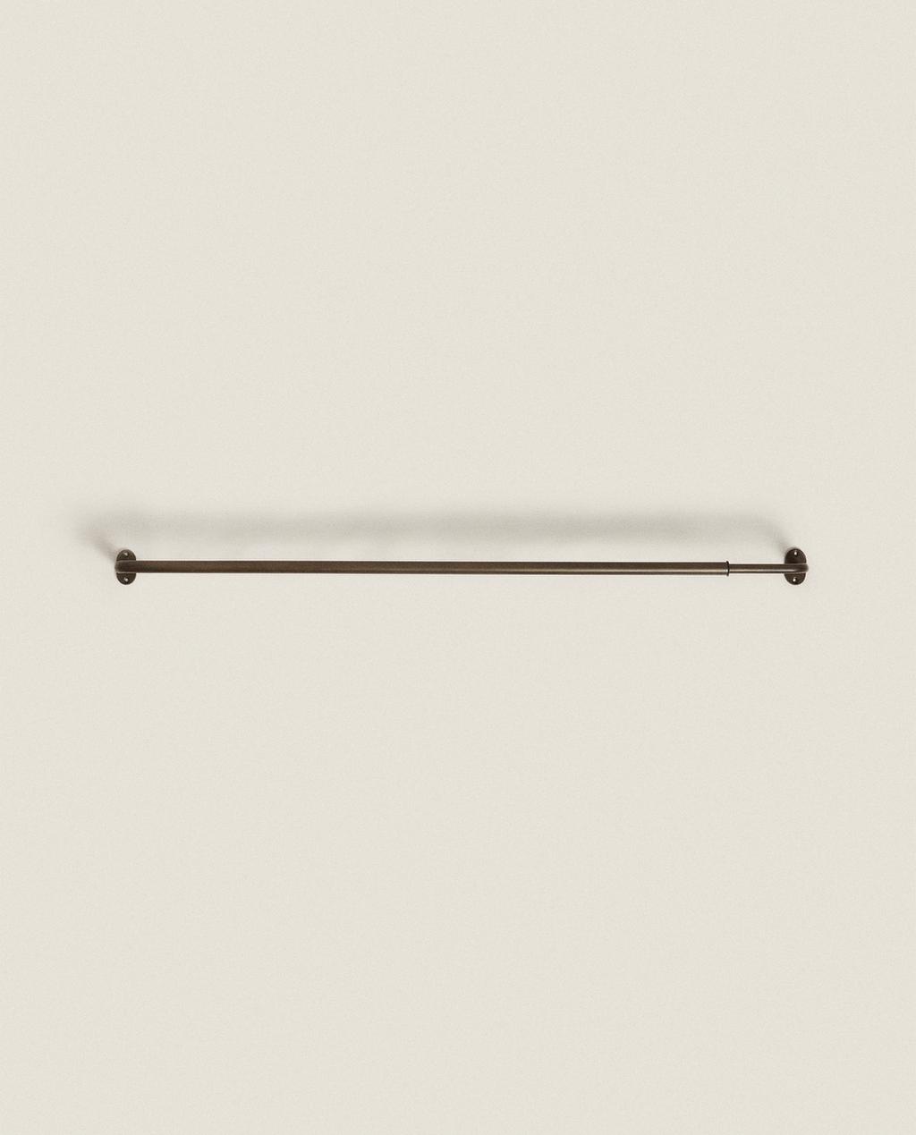 EXTENDIBLE METALLIC CURTAIN POLE
