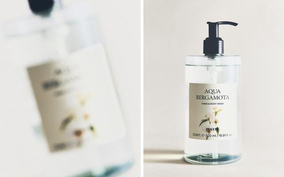 (500 ML) SAVON LIQUIDE AQUA BERGAMOTA