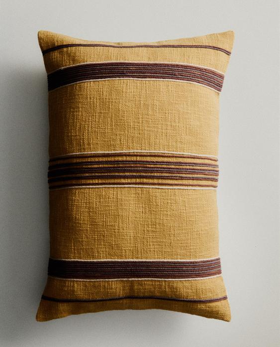 STRIPED CUSHION COVER
