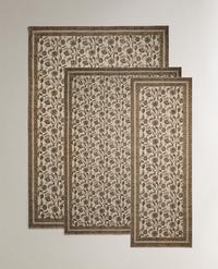 FLORAL PRINT RUG