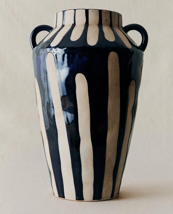 TALL DECORATIVE CERAMIC VASE