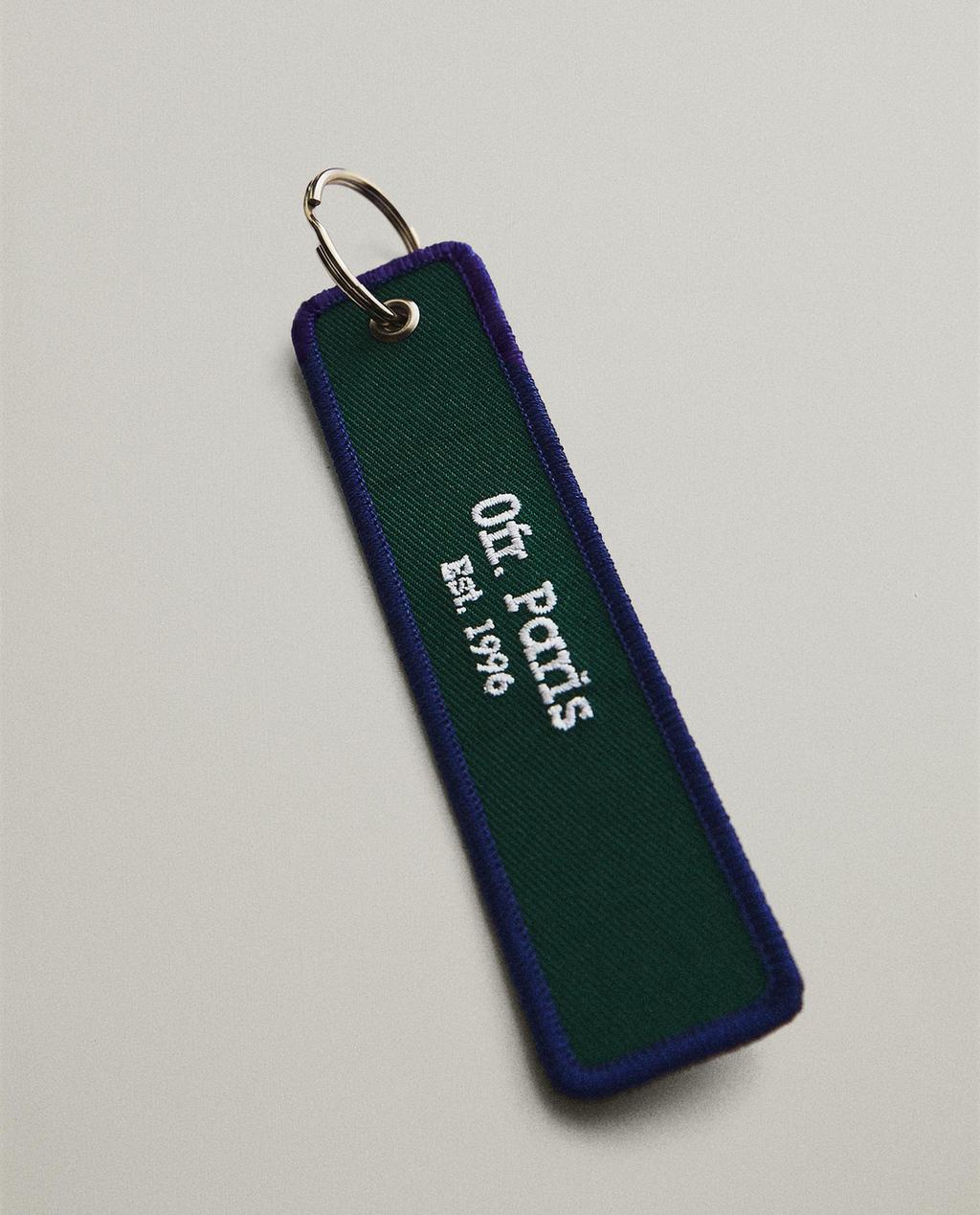 PORTE-CLÉS TEXTILE | 0FR. PARIS