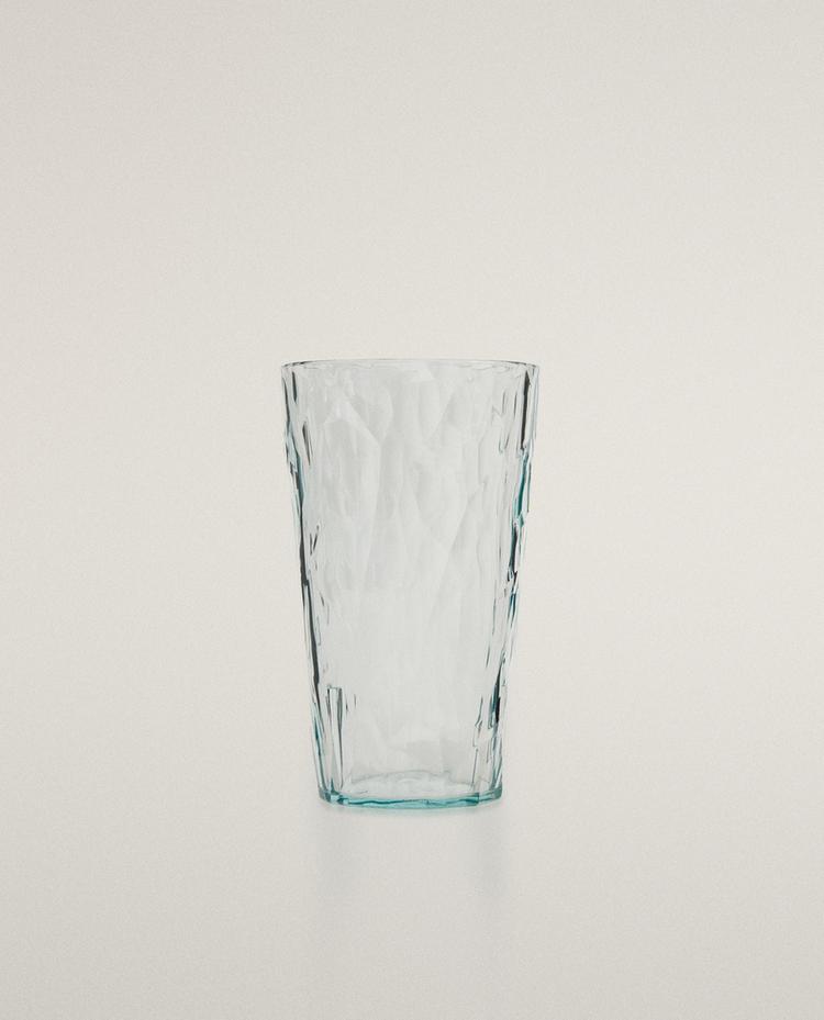 DIAMOND-EFFECT ACRYLIC SOFT DRINK TUMBLER