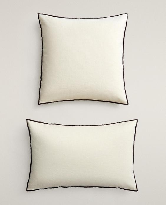 CAPA DE ALMOFADA OVERLOCK