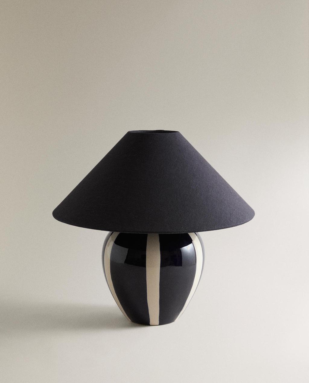STRIPED TABLE LAMP