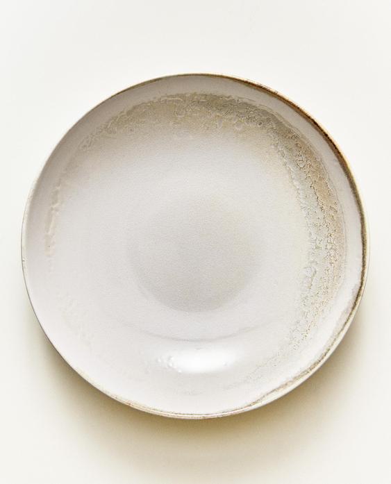 STONEWARE SOUP PLATE