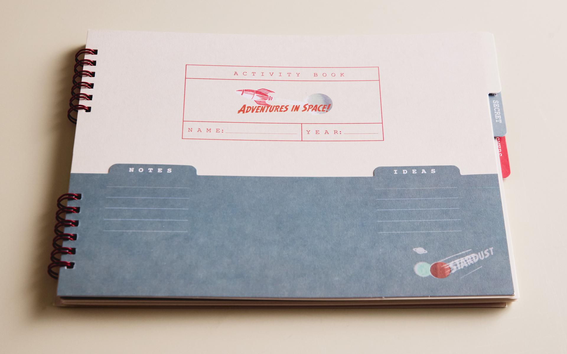 CHILDREN'S SPACE ACTIVITY NOTEBOOK