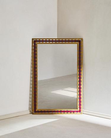 MIROIR CADRE GÉOMÉTRIQUE