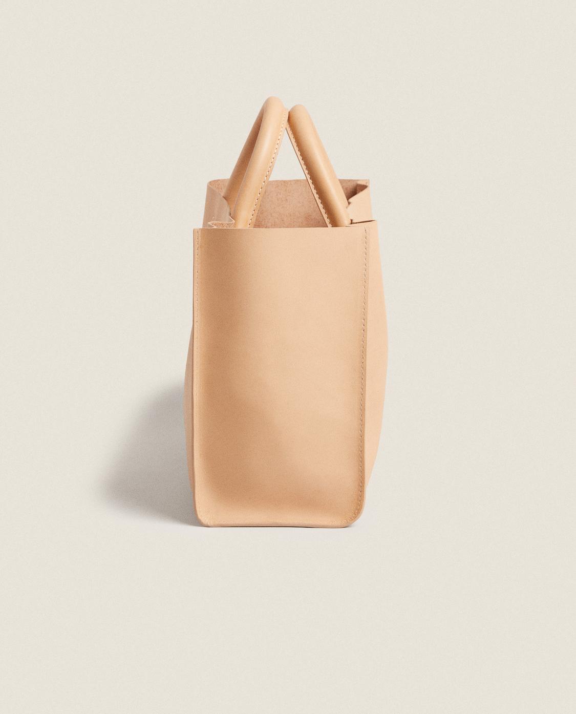 レザー ミニ トートバッグ | Zara Home 日本/Japan