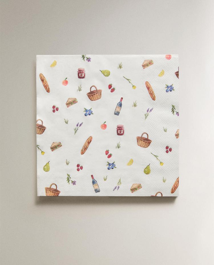 PACK OF PICNIC PAPER NAPKINS (PACK OF 20)