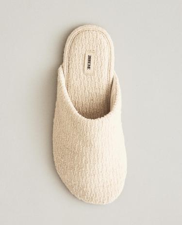 WOOL MULE SLIPPERS
