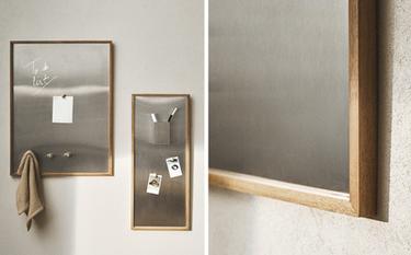 MAGNETIC BOARD WITH WOODEN FRAME