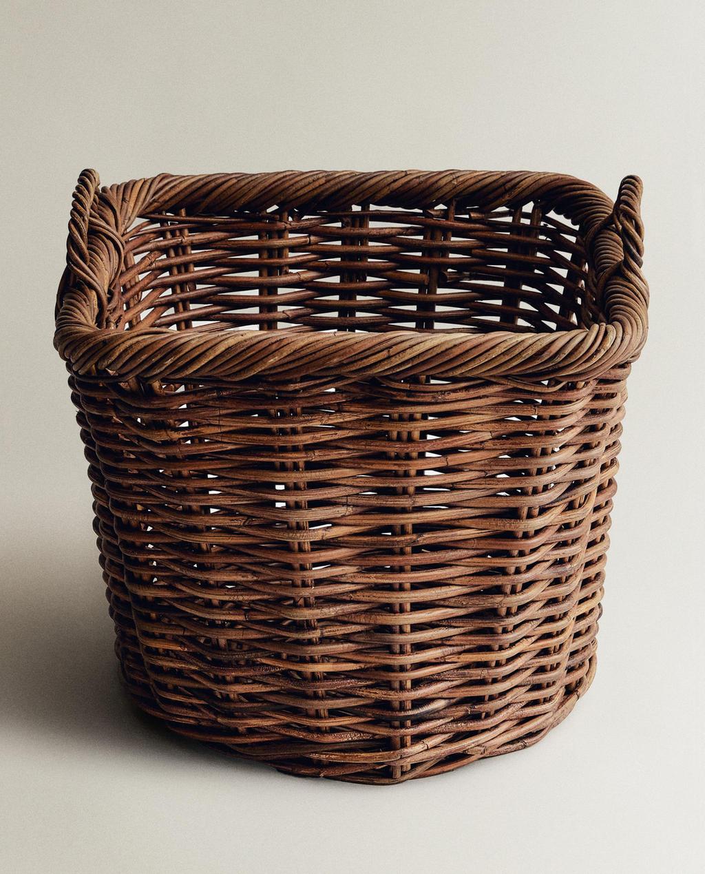 CESTA RATÁN CUADRADA