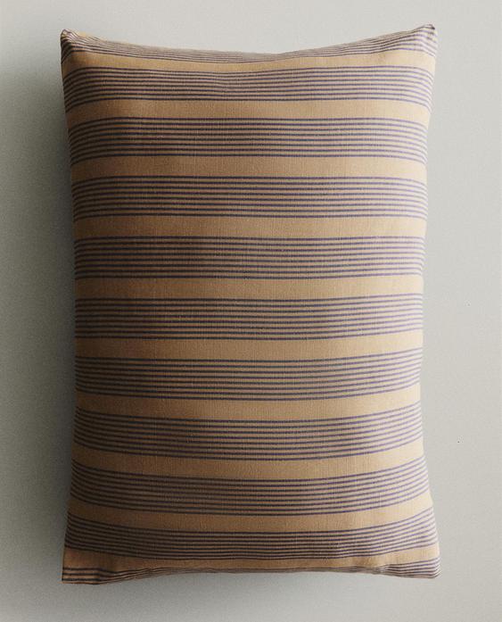 STRIPED BENCH BACK CUSHION