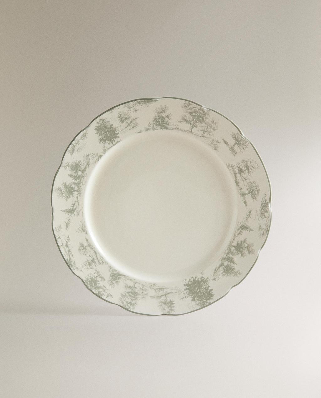TOILE PORCELAIN DINNER PLATE