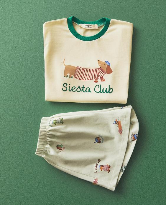 SET PIJAMA INFANTIL PERRO