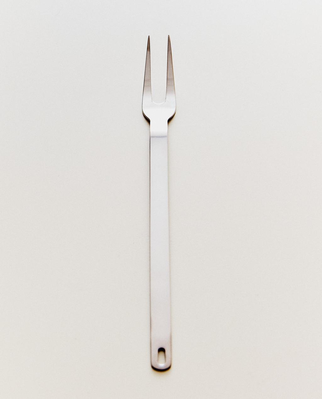 FOURCHETTE DE CUISINE EN ACIER INOXYDABLE