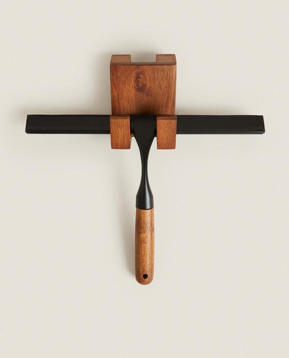 DREWNIANY CZYŚCIK DO SZYB