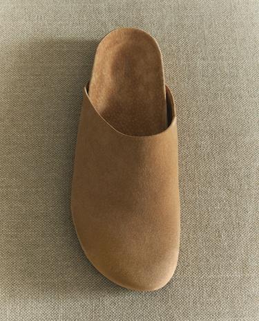 SABOTS CUIR MINIMALISTES