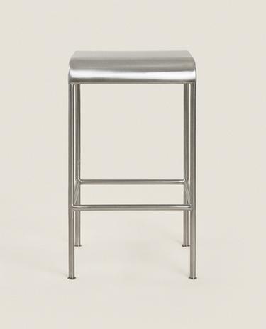 STAINLESS STEEL TALL STOOL