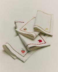 PACK SERVILLETAS CÓCTEL FRUTAS (PACK DE 4)