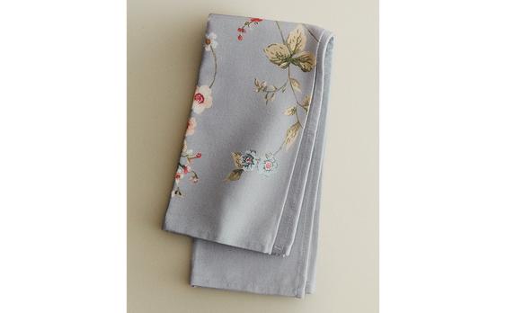 SET OF SMALL FLORAL PRINT NAPKINS (SET OF 2)