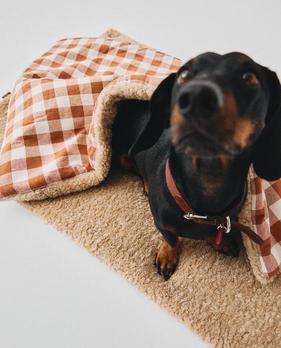 COUVERTURE VICHY ANIMAUX
