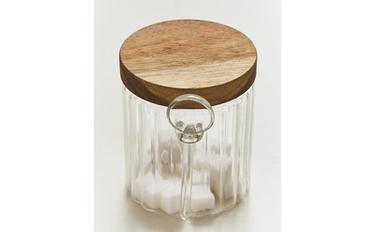 AZUCARERO BOROSILICATO MADERA