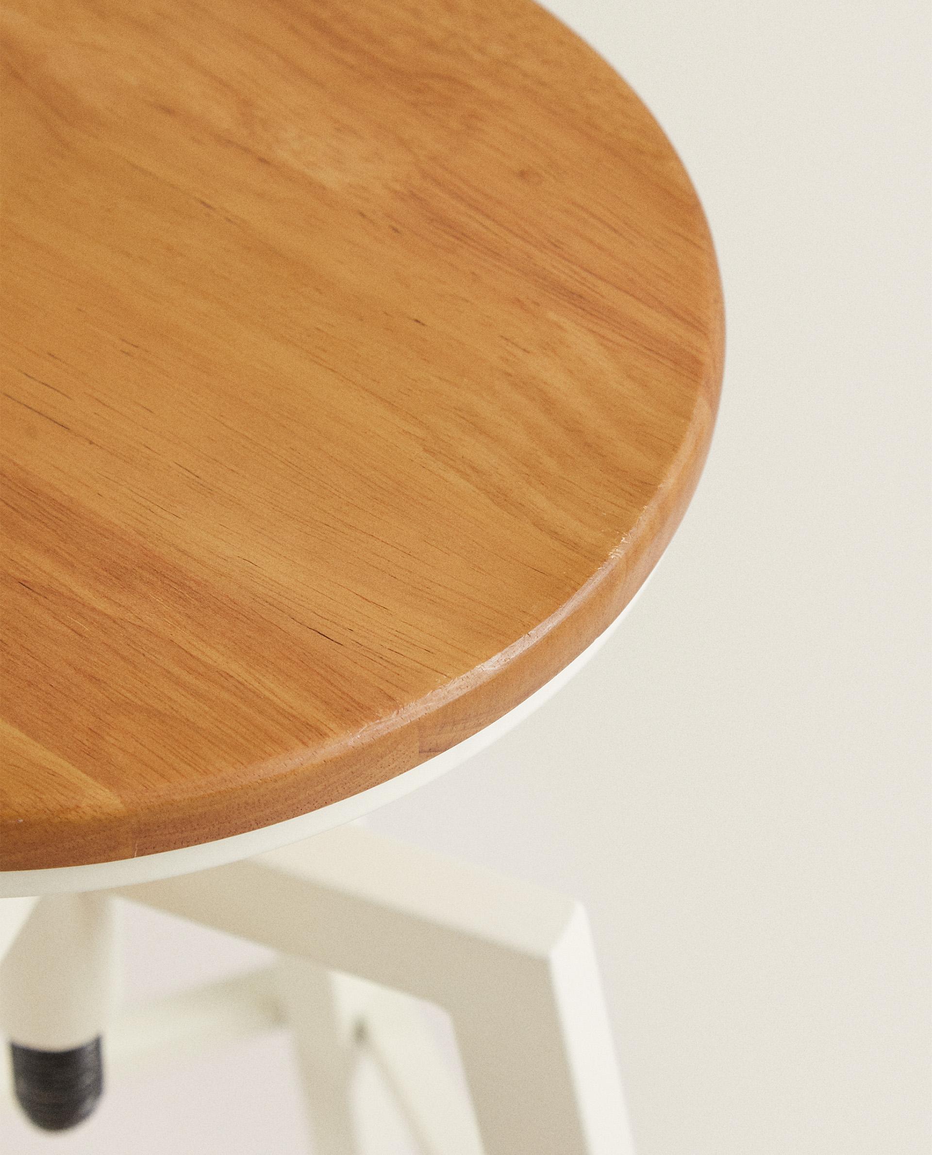 木製＆メタル 回転式ハイスツール | Zara Home 日本/Japan