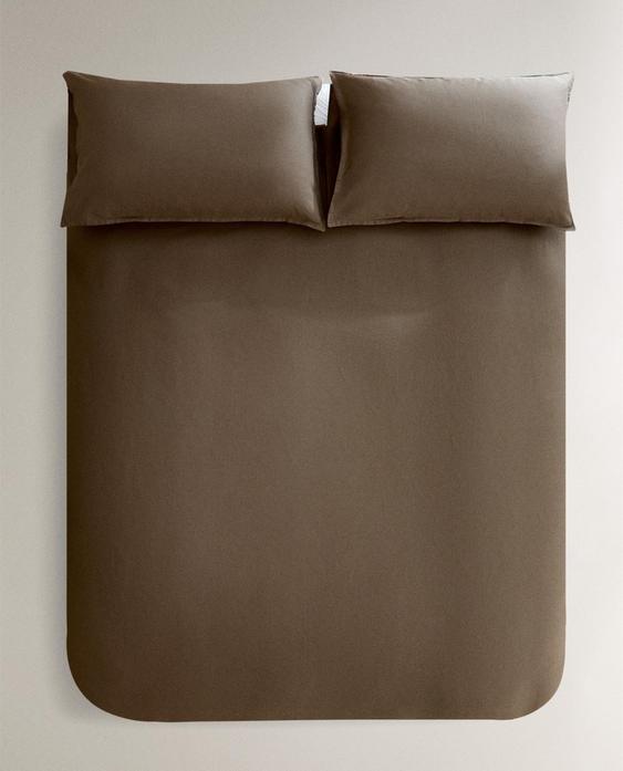 BETTBEZUG AUS SATIN-JACQUARD (FADENDICHTE 300)