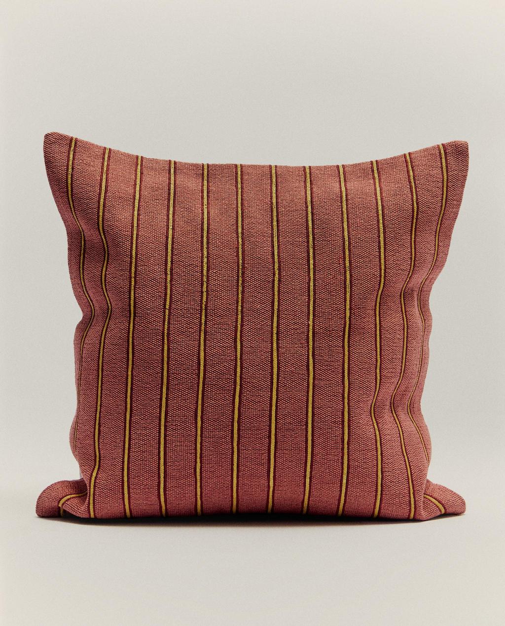 STRIPED CUSHION COVER