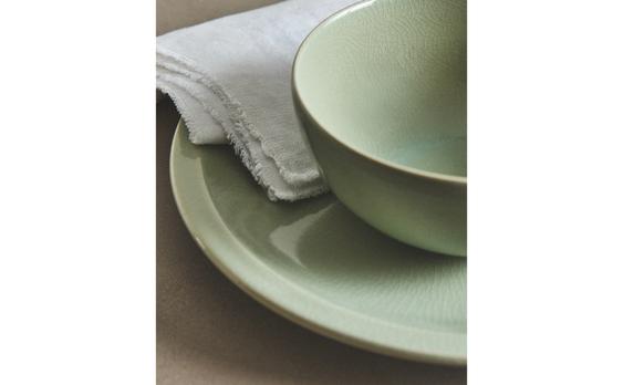 ENAMELLED STONEWARE BOWL