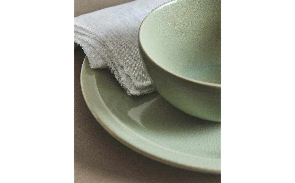 ENAMELLED STONEWARE BOWL