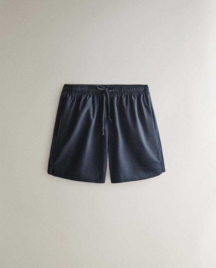 SHORT DE BAIN SEERSUCKER
