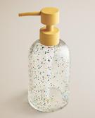 GLITTER RESIN SOAP DISPENSER