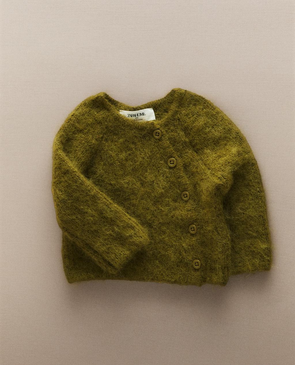 ALPACA BABY CARDIGAN