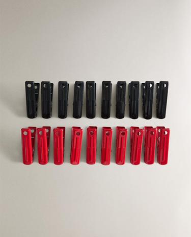 FLERPACK KLÄDNYPOR I METALL (20-PACK)