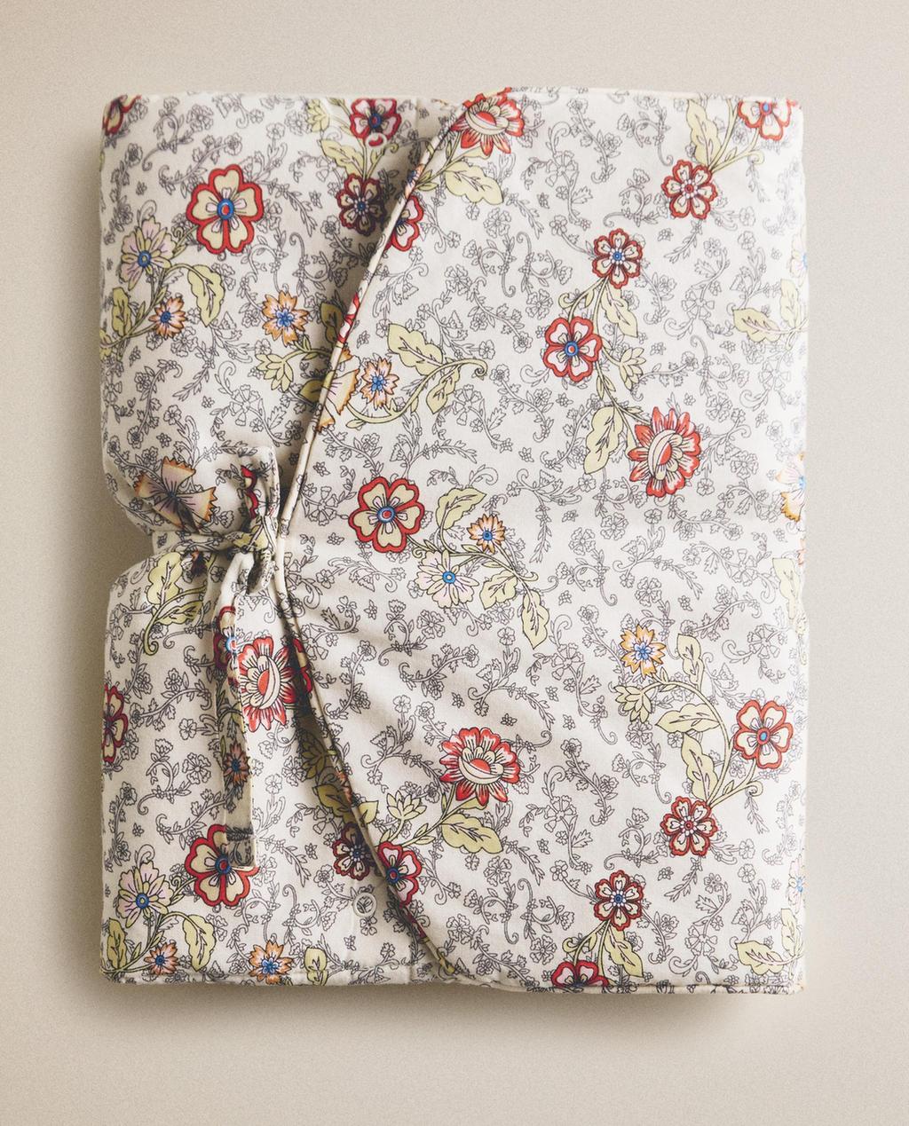 MATELAS À LANGER NOMADE BÉBÉ FLEURS