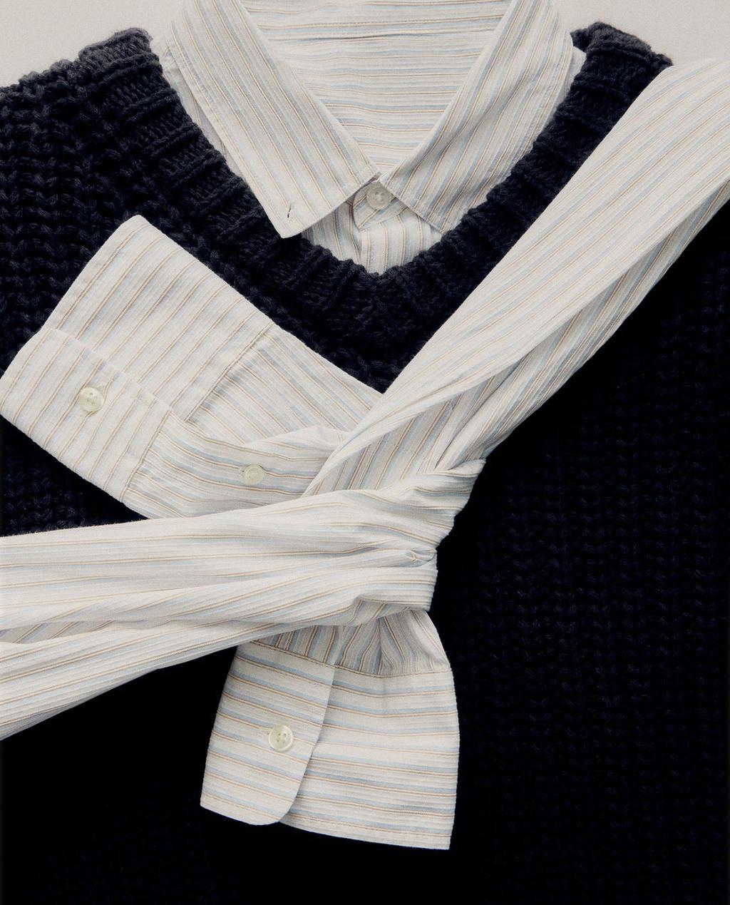 COTTON VEST AND SHIRT