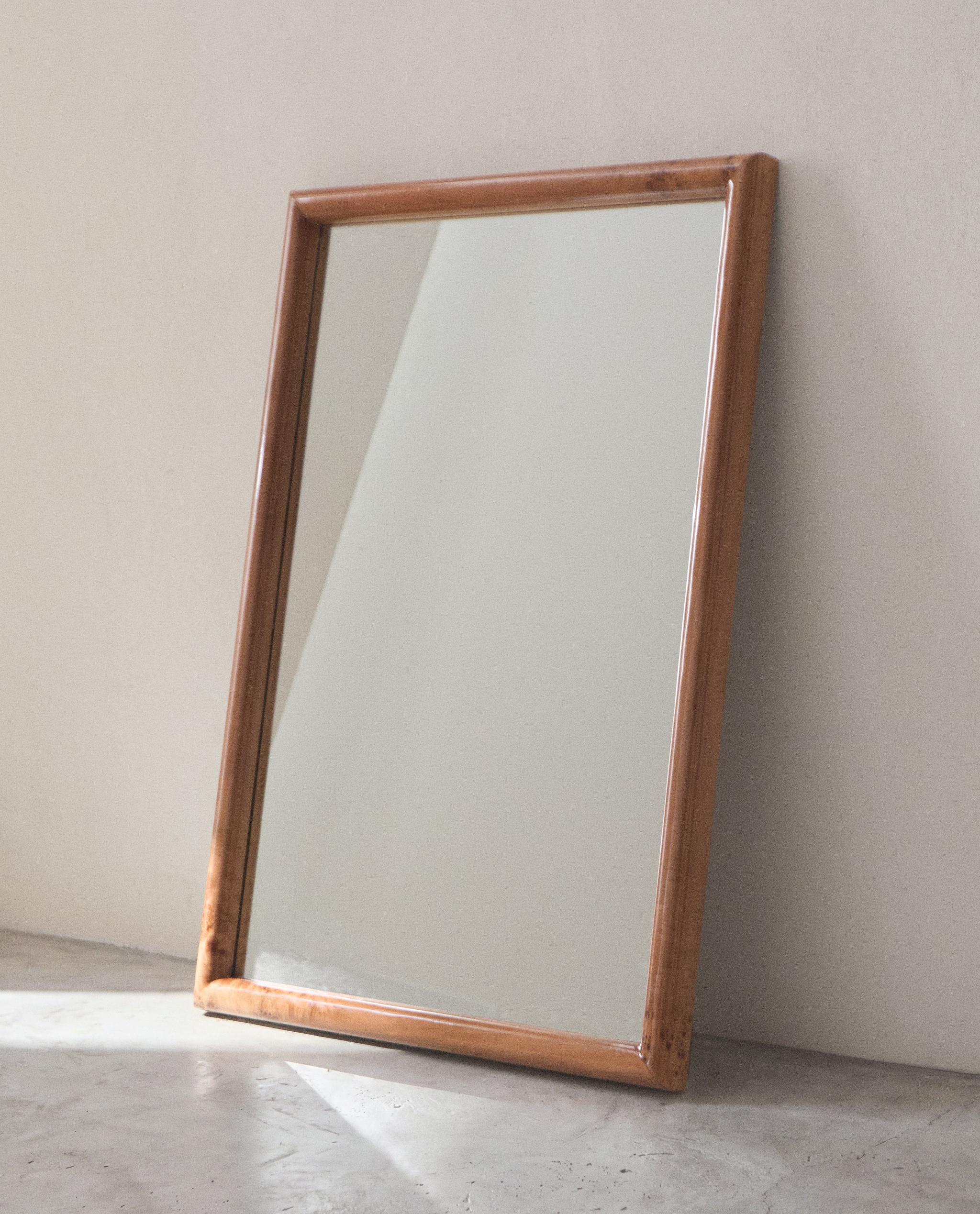 【希少】ザラ ZARA  ウッドウォールミラー 鏡 曲木 POPLAR WOOD WALL MIRROR | Zara Home United States of America