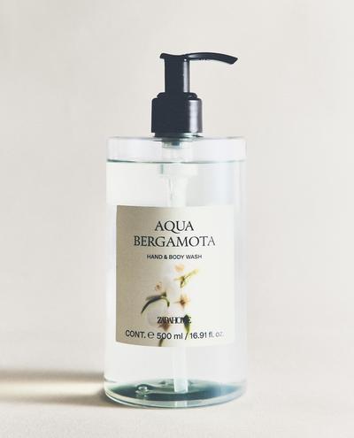 (500 ML) AQUA BERGAMOT LIQUID SOAP