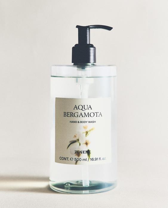 (500 ML) AQUA BERGAMOT LIQUID SOAP