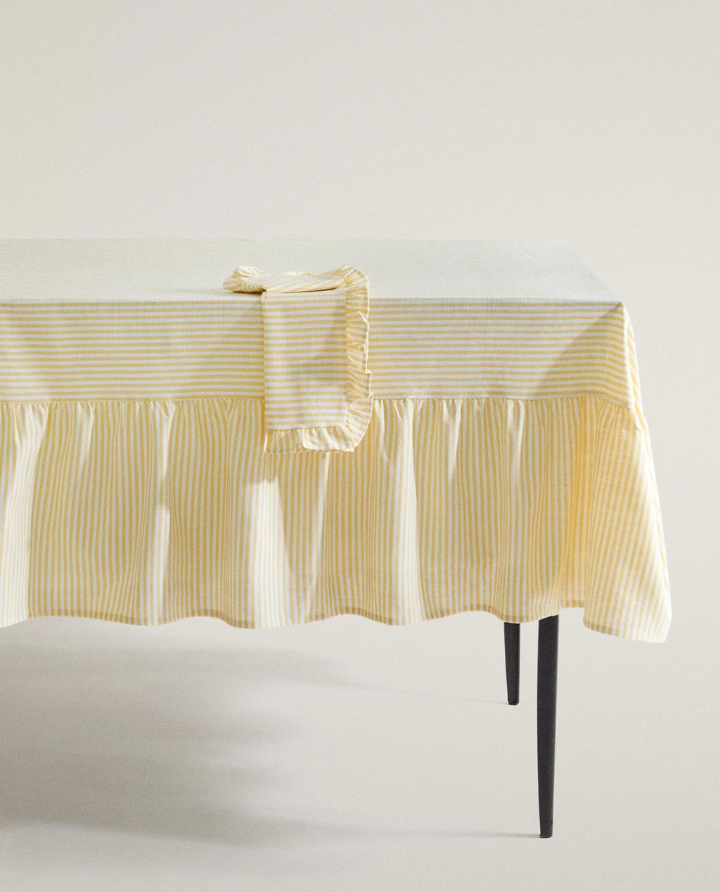 NAPPE COTON VOLANT