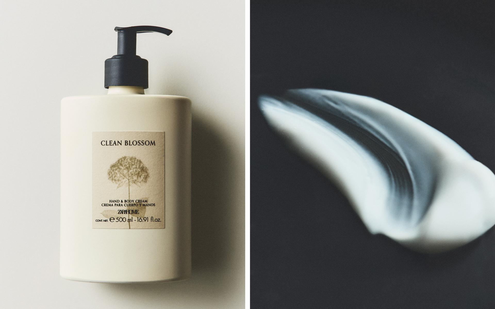 (500 ML) CREME DE MÃOS E CORPO CLEAN BLOSSOM
