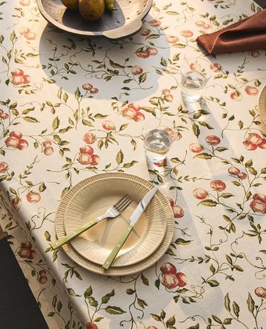 NAPPE IMPRIMÉ TOMATES
