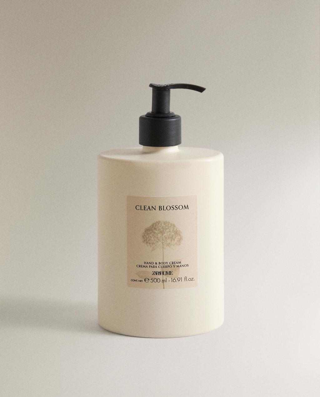 (500 ML) CLEAN BLOSSOM HAND AND BODY CREAM